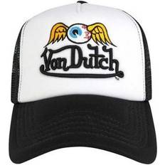 Von Dutch Clothing Von Dutch Flying Eye Trucker Snapback - White/Black