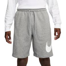 Tøj Nike Nike Sportswear Club Mens Graphic Shorts - Grå/Hvid