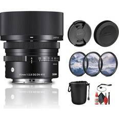 SIGMA ƒ/2.8 Camera Lenses SIGMA 45mm F/2.8 DG DN Lens Bundle