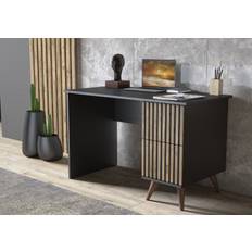 Brun - MDF Skrivbord Skye Decor Elspet Black/Brown Skrivbord 12x127cm