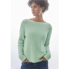 Street One Herren Pullover Street One Federgarn Pullover - Light Sunlit Green