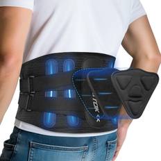 Back brace for lower back pain relief with removable pad lumbar support for s. Medium