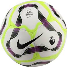 Premier League Pitch Football - White/Bold Berry