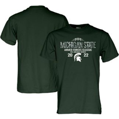 Blue 84 Men's Green Michigan State Spartans 2022 Armed Forces Classic T-shirt Green