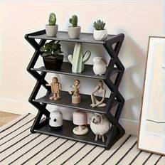 Temu 4-Layer Organizer 12 Pairs Shoe Rack