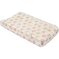 Accessories Crane Baby Parker Quilted Change Pad Cover Rainbow