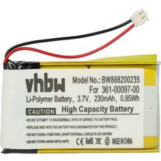VHBW Battery Compatible With Garmin Fenix 6X 6X Pro Solar Smartwatch Watch Fitness Bracelet 230mAh 3.7V Li-polymer