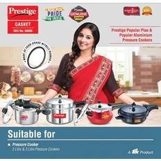 Prestige Black Pressure Cookers Prestige Mini Gasket For Aluminium Popular Plus