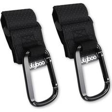 Black Stroller Hooks Lulyboo Stroller Hook Clips Set