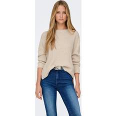 Tøj Only Onlluna Pullover - Beige
