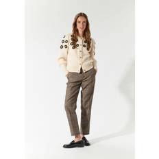 Dea Kudibal Tøj Dea Kudibal Felinedea Cardigan - Beige/Brun/Mørkegrøn