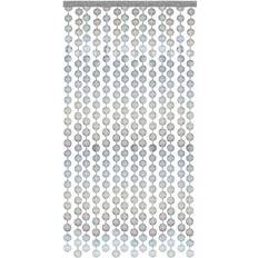 Silver Doorway Party Curtains Waroomhouse Shiny Disco Ball Backdrop Self-adhesive Silver