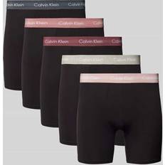 Calvin Klein Rosa Kalsonger Calvin Klein Boxershorts 5pk - Black