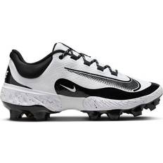 Baseball Nike Men's Alpha Huarache Elite 4 MCS Baseball Cleats, Size 11.5, White/Black/White