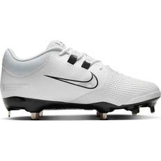 Nike Scarpe da baseball Nike Hyperdiamond 4 Pro "White/Black/Wolf Grey" Women's Softball Cleat (7.5)