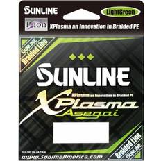 Kalastuslangat Sunline Asegai Xplasma 165yds P.E 1.2 12lb Light Green