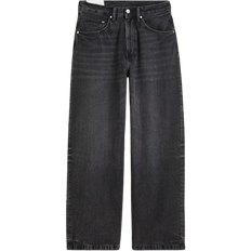 H&M Uomo Abbigliamento H&M Baggy Jeans - Dark Denim Gray