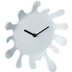 B2X White Color Blob Wall Clock