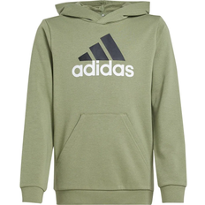 Adidas hoodie barn Barnkläder adidas Kid's BL 2 Hoodie - Tent Green/Black