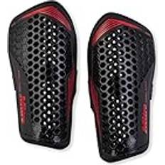 Mitre Black Shin Guards Mitre Aircell Shin Pads Black/Red