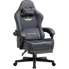 GTPLAYER Adjustable Reclining Gaming Chair 125cm H X 53cm W X 54cm D