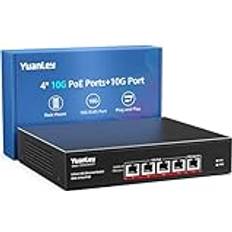 YuanLey 5Port 10G PoE Switch