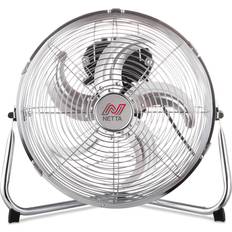 Chrome Floor Fans Netta 12 Inch Gym Floor Fan