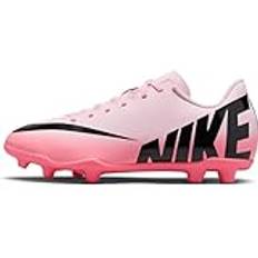 Nike Jr Vapor 15 Club FG/MG - Rosa Skum/Svart