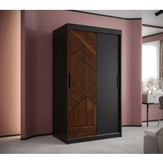 Furniture Latitude Run Axsel Sliding Door W100cm Wardrobe