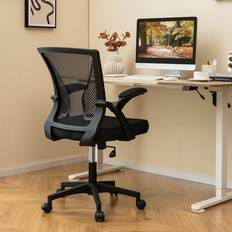 Furniture Inbox Zero Ergonomic Black 63cm W X 24.8cm D Office Chair