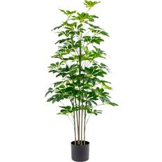 Plast Kunstige planter Alexandra House Living Elegant Plast Schefflera 125 cm Kunstig plante