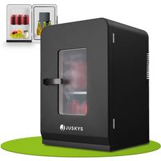 Kühlschränke Juskys 2in1 Mini Kühlschrank 15 Liter Schwarz