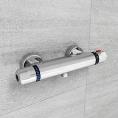 Cheap Shower Systems Belfry Bathroom Brekstad Standalone Thermostatic Shower Chrome