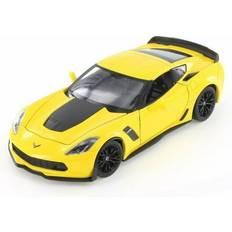 Welly Chevrolet Corvette Z06 Yellow 1:24 27 Scale