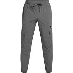 Black - Cargo Trousers Under Armour Men's Vibe Woven Cargo Pants - Grey