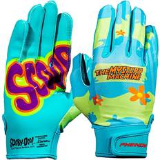 Gloves Phenom Elite Scooby-Doo Mystery Machine Football Gloves Turquoise/Aqua, Football Equipment