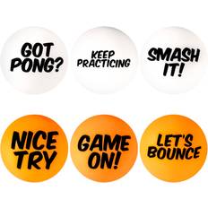 Table Tennis Stiga Smash Talk 1-Star Balls 6-Pack