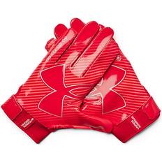 Gloves Under Armour Boys' F9 Nitro Football Gloves Red, Football Equipment