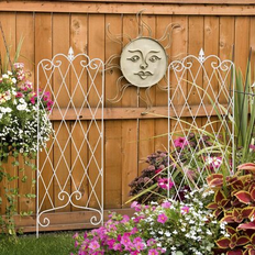 Metal Trellises Astoria Grand Garden Trellis 60" x 18" Rustproof Iron 2 Pack