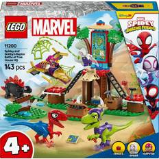 Lego spidey LEGO Marvel Spideys och Gobbys Raptorstrid vid Trädkojan 11200