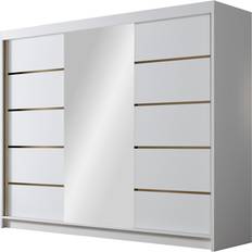 Mirjan24 Med Spegel 250 x 215 cm Garderob