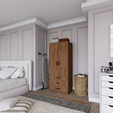 Garderobeskabe på tilbud Haaken Garderobe 60 x 174.8 cm Garderobeskab