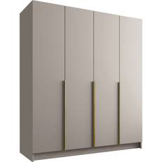 Or Armoires Atlanta 199 Cachemire Doré 215 x 200 x 58 cm Armoire