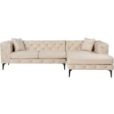 Manor House Beachport 3-Person Beige Sofa
