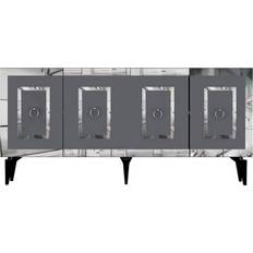 Harlen Konsollbord 150 cm Antracit Silver Avlastningsbord