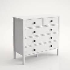 Hanah Home Byråer Hanah Home Elspet 90 cm Brun Vit Byrå