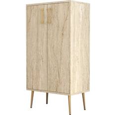 Skoskåp 60 cm Beige Skoställ
