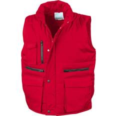 3XL Work Vests Result Work-Guard Lance Body Warmer - Red