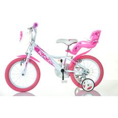 Dino Bikes Barncykel 164Rn-05Lh Little Heart 16 Tum Vit Barncykel