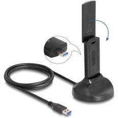 DeLock Wi-Fi 6E Dualband WLAN USB Adapter AX5400